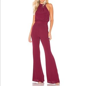 Flynn Skye NWT ✨ Berry Red Jumpsuit XS